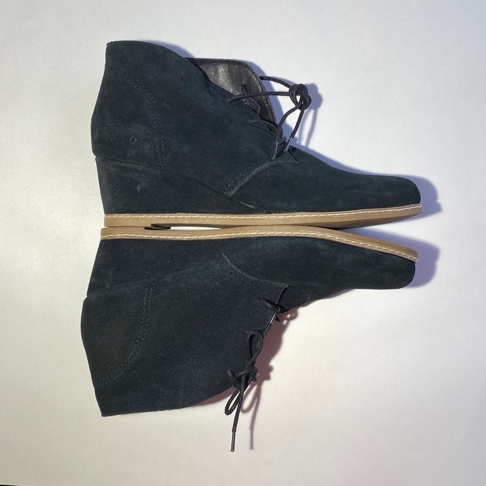 Bjorndal Rachel Wedge Heel Chukka Booties sz12
